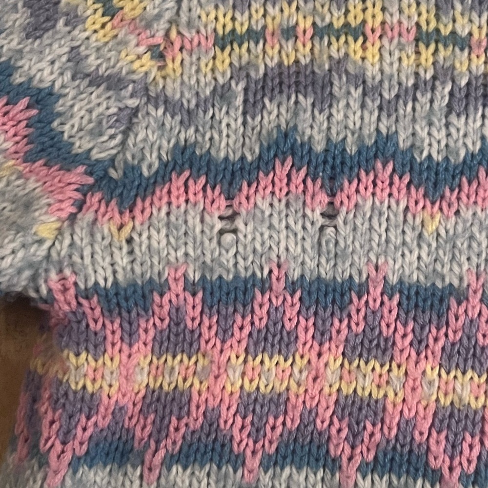 Colorful Patterned Sweater - Picture 2 of 3